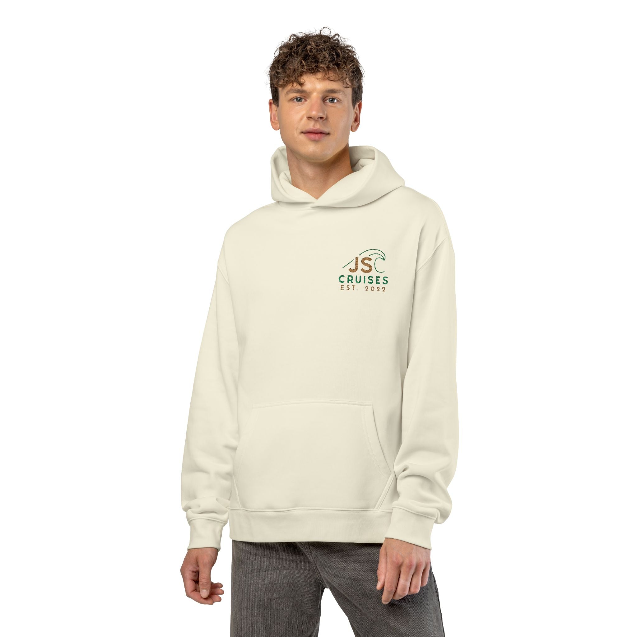 JS Cruises Embroider logo hoodie