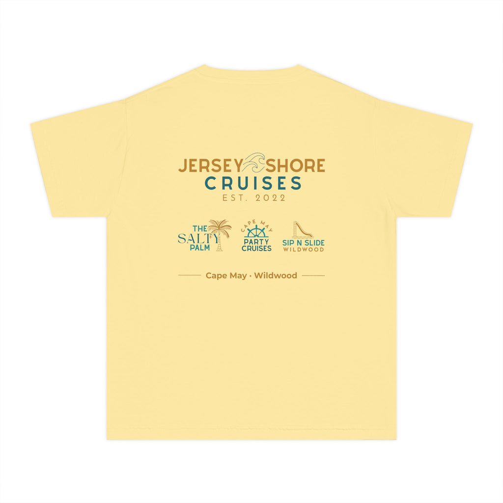 Youth Tee — Jersey Shore Cruises "EST 2022" Sunshine Club Shirt