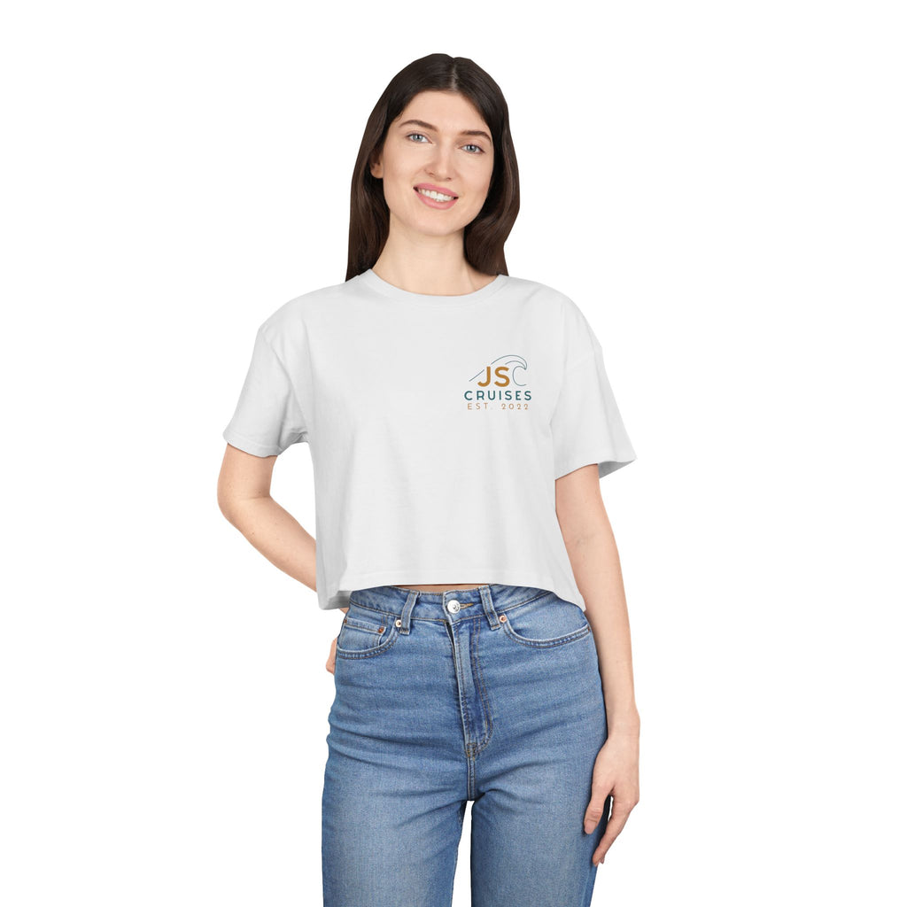 Jersey Shore Cruises Crop Tee