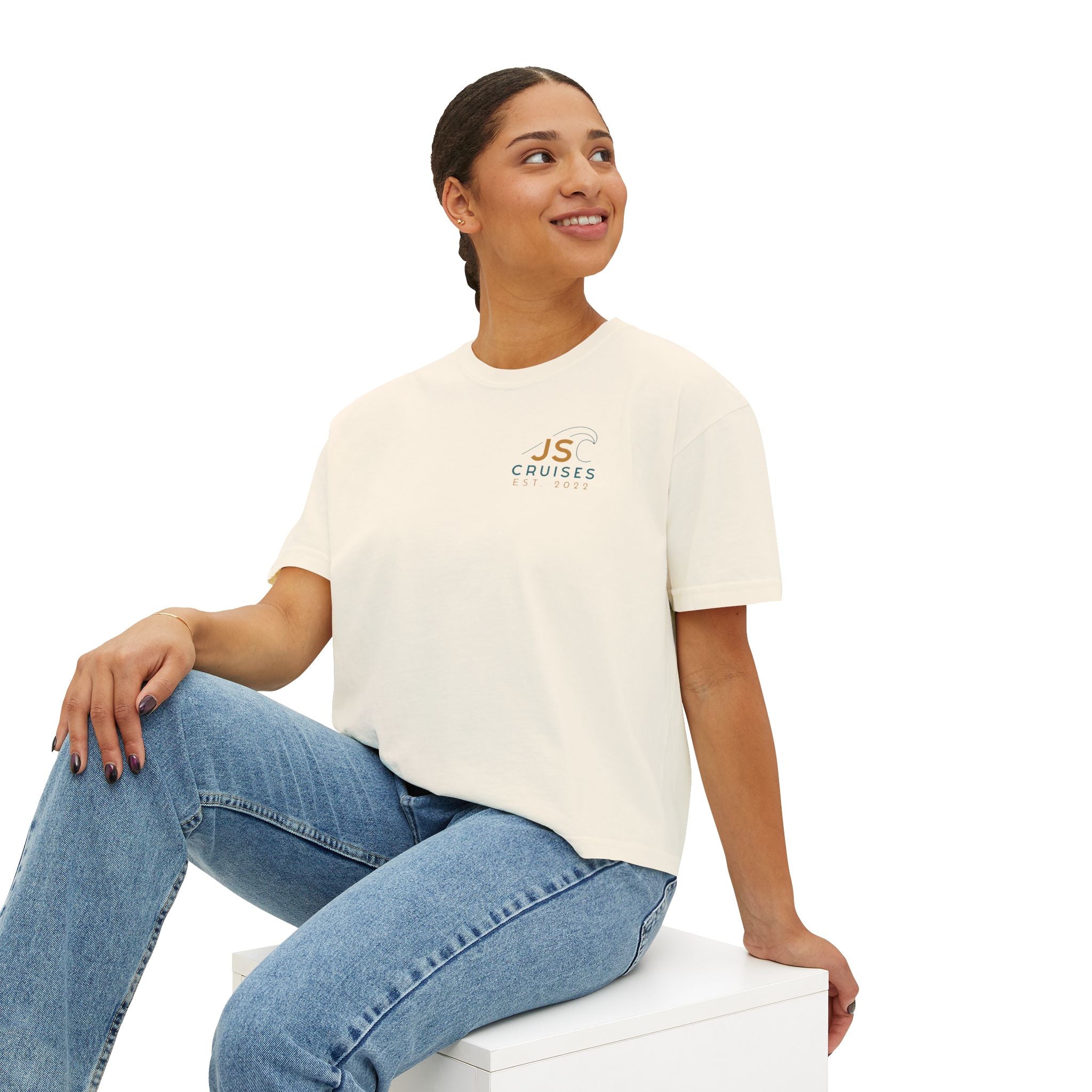 Jersey Shore Cruises Tee | Cape May Wildwood logo tee