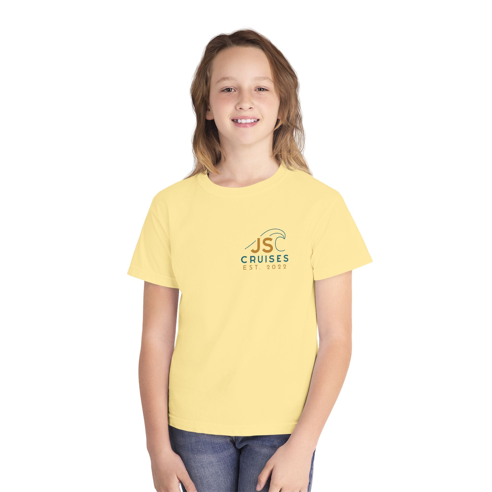 Youth Tee — Jersey Shore Cruises "EST 2022" Sunshine Club Shirt