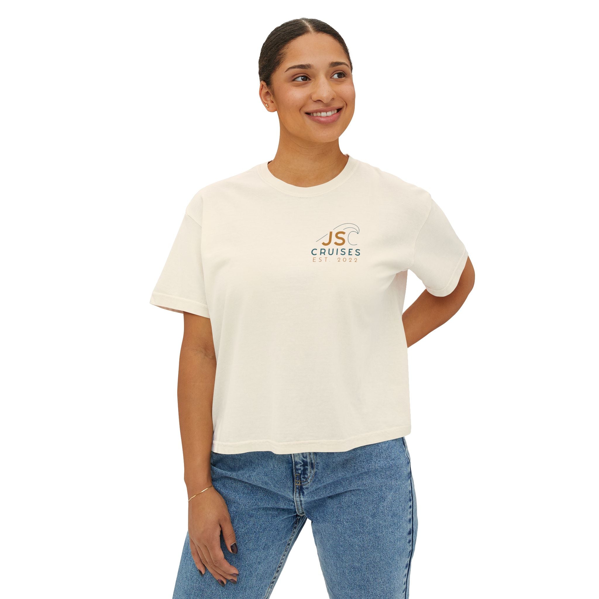 Jersey Shore Cruises Tee | Cape May Wildwood logo tee