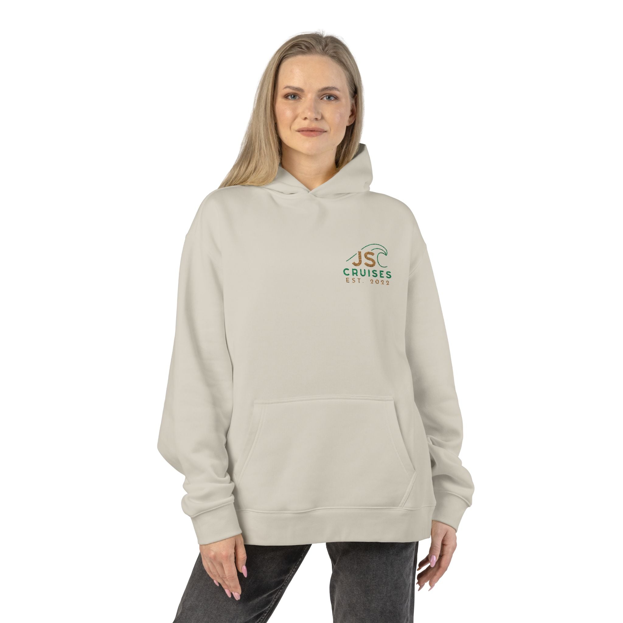 JS Cruises Embroider logo hoodie