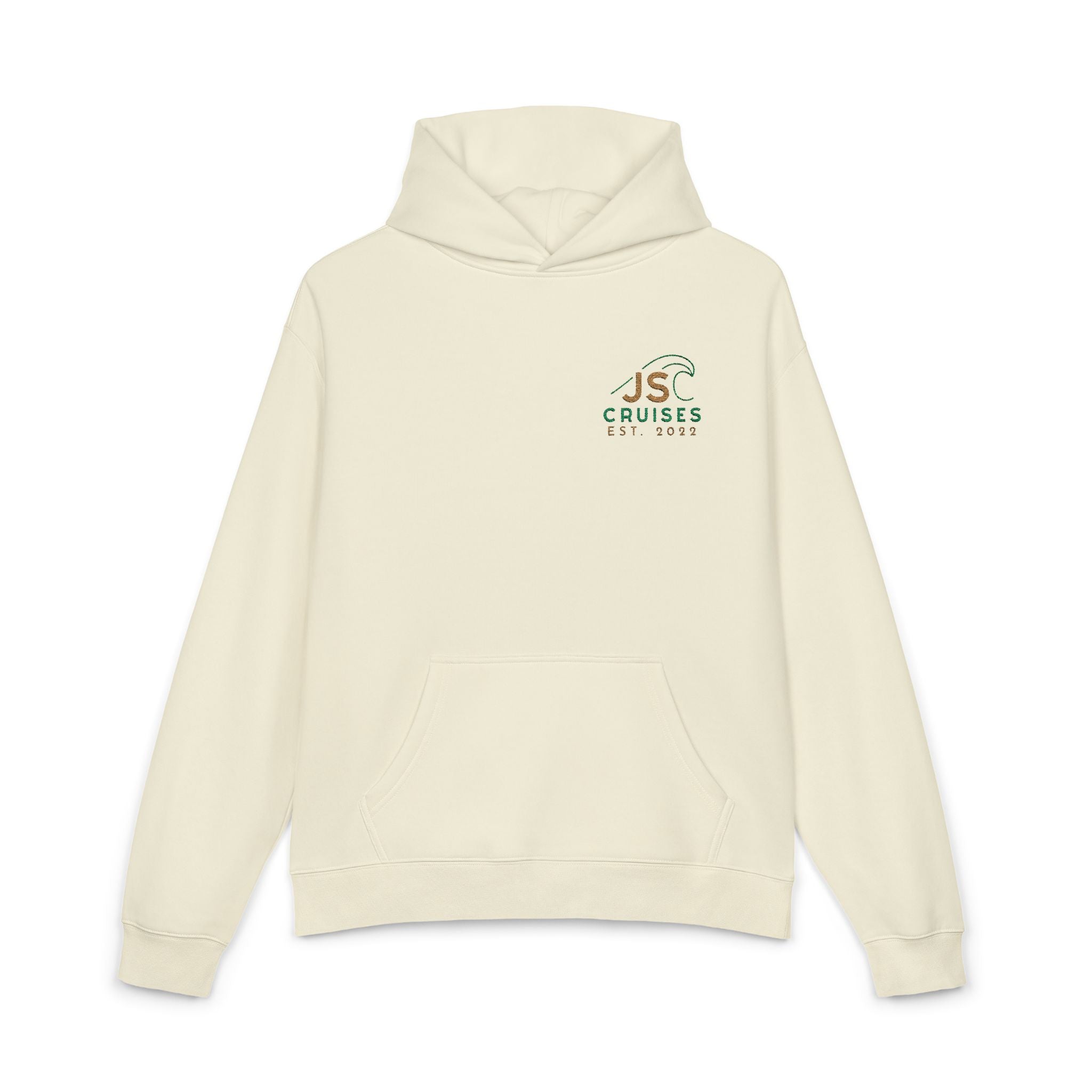 JS Cruises Embroider logo hoodie
