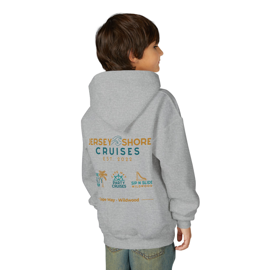 Youth Hoodie — Jersey Shore Cruises Logo Pullover (EST. 2022)