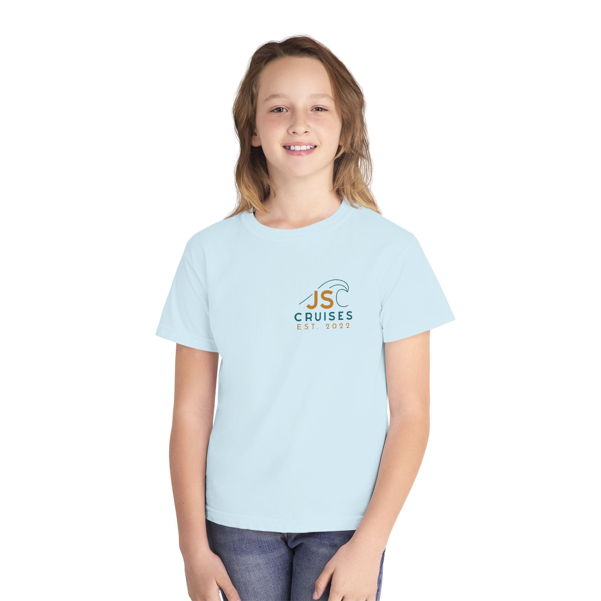 Youth Tee — Jersey Shore Cruises "EST 2022" Sunshine Club Shirt