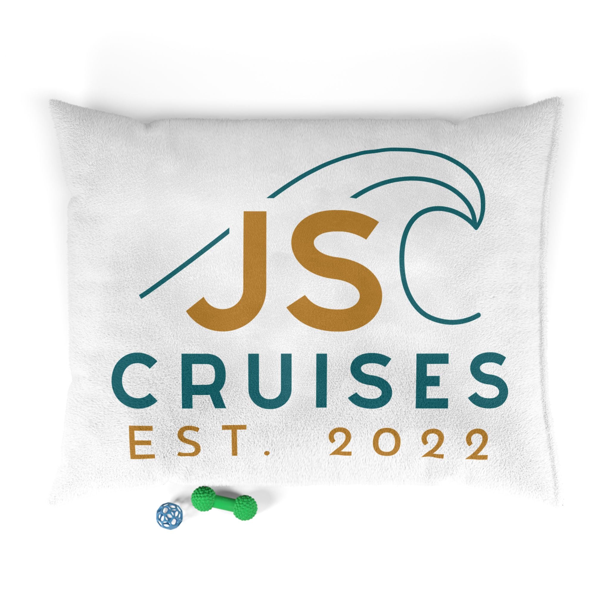 JS Cruises Pet Bed — Plush Dog & Cat Pillow