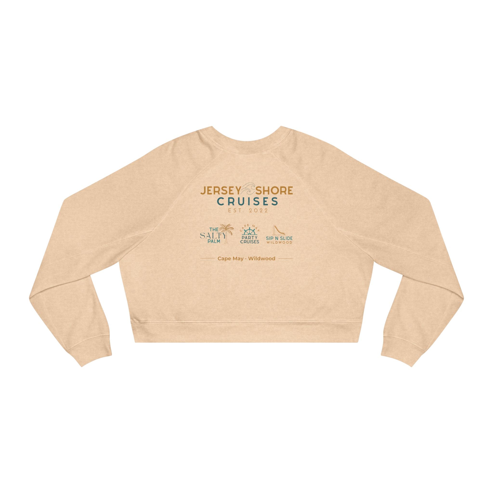 Jersey Shore Cruises Coastal Cropped Pullover