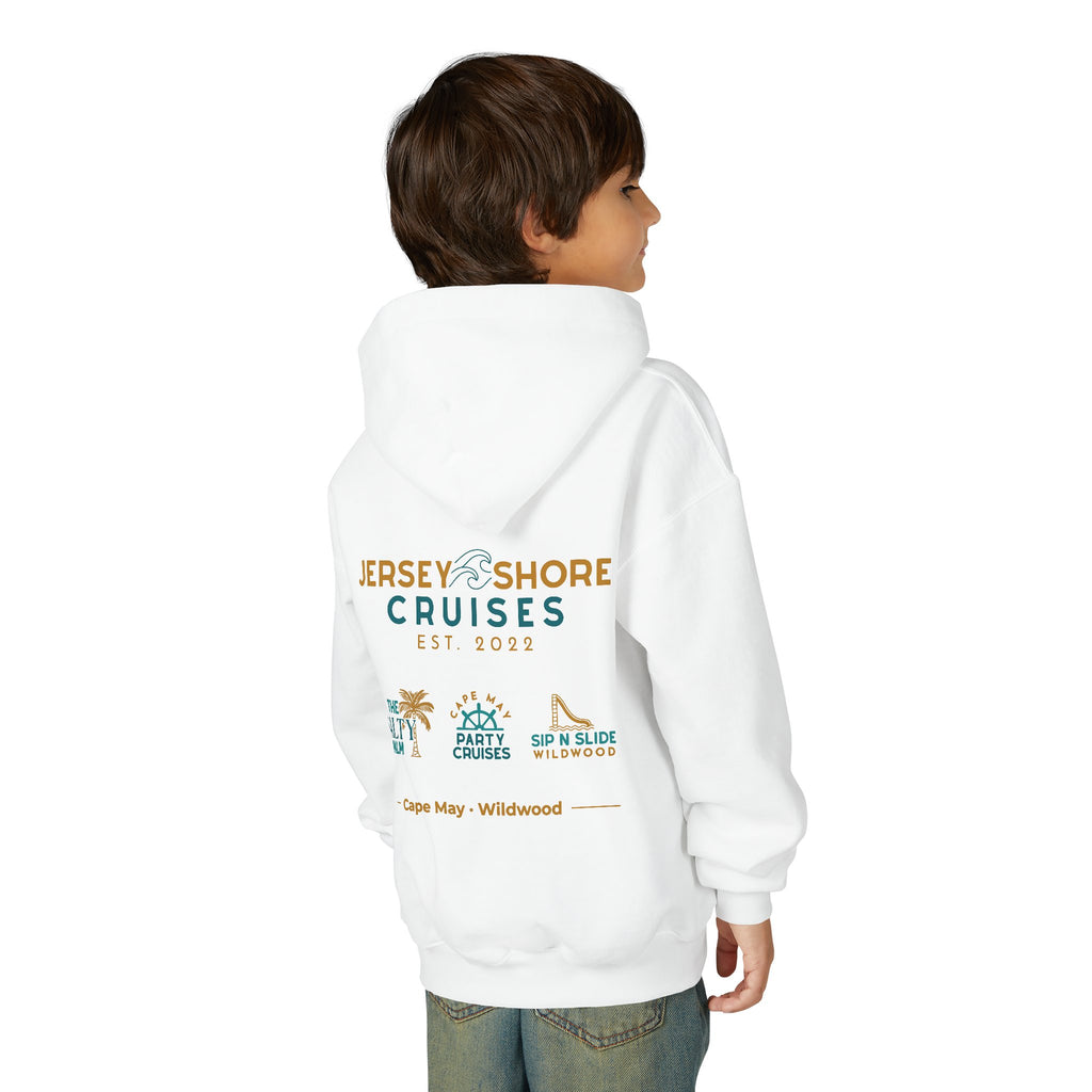 Youth Hoodie — Jersey Shore Cruises Logo Pullover (EST. 2022)