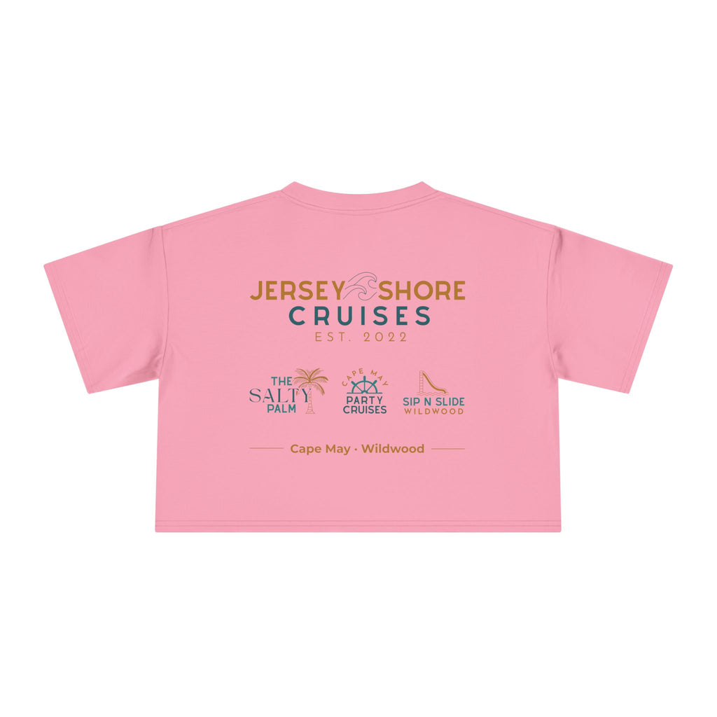 Jersey Shore Cruises Crop Tee