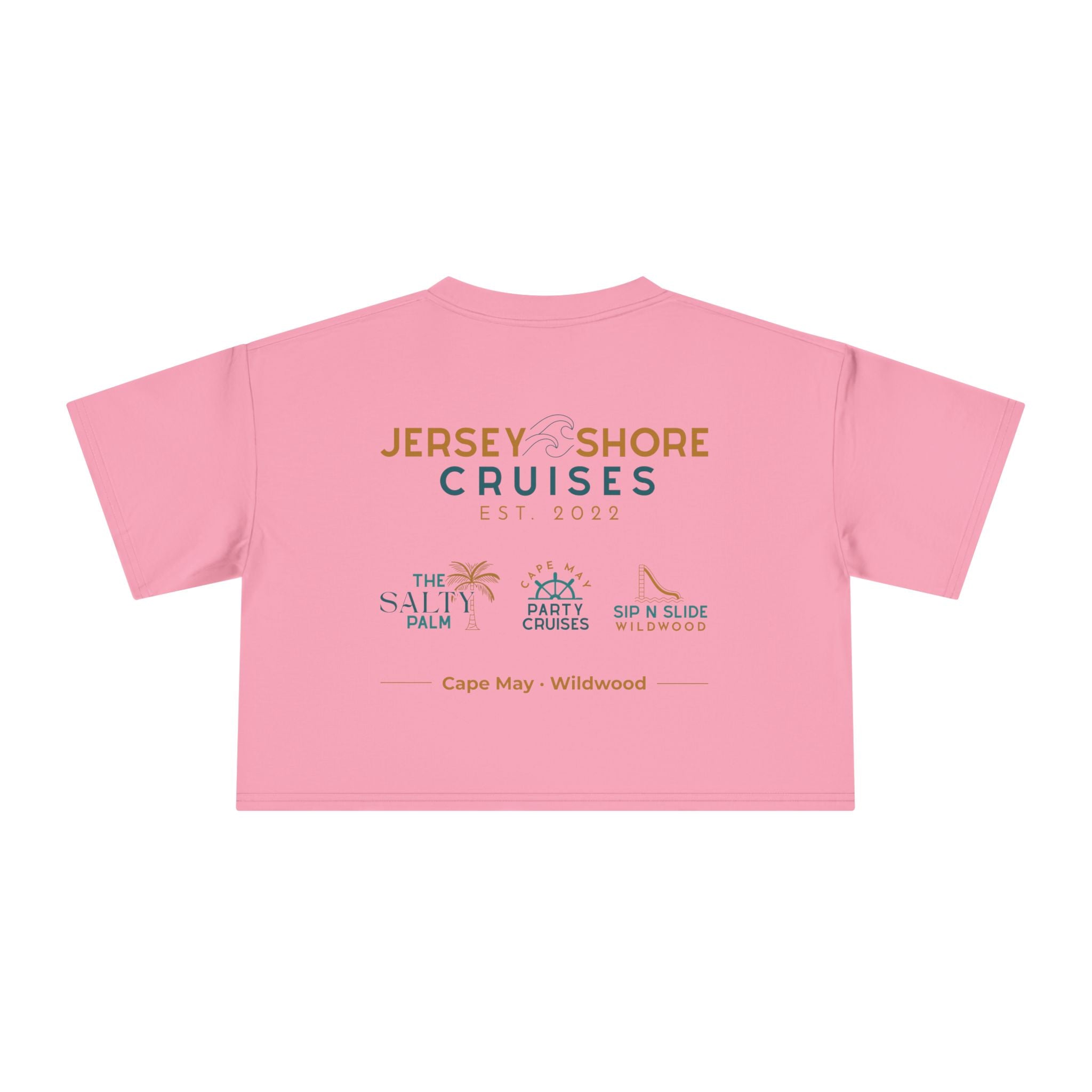 Jersey Shore Cruises Crop Tee