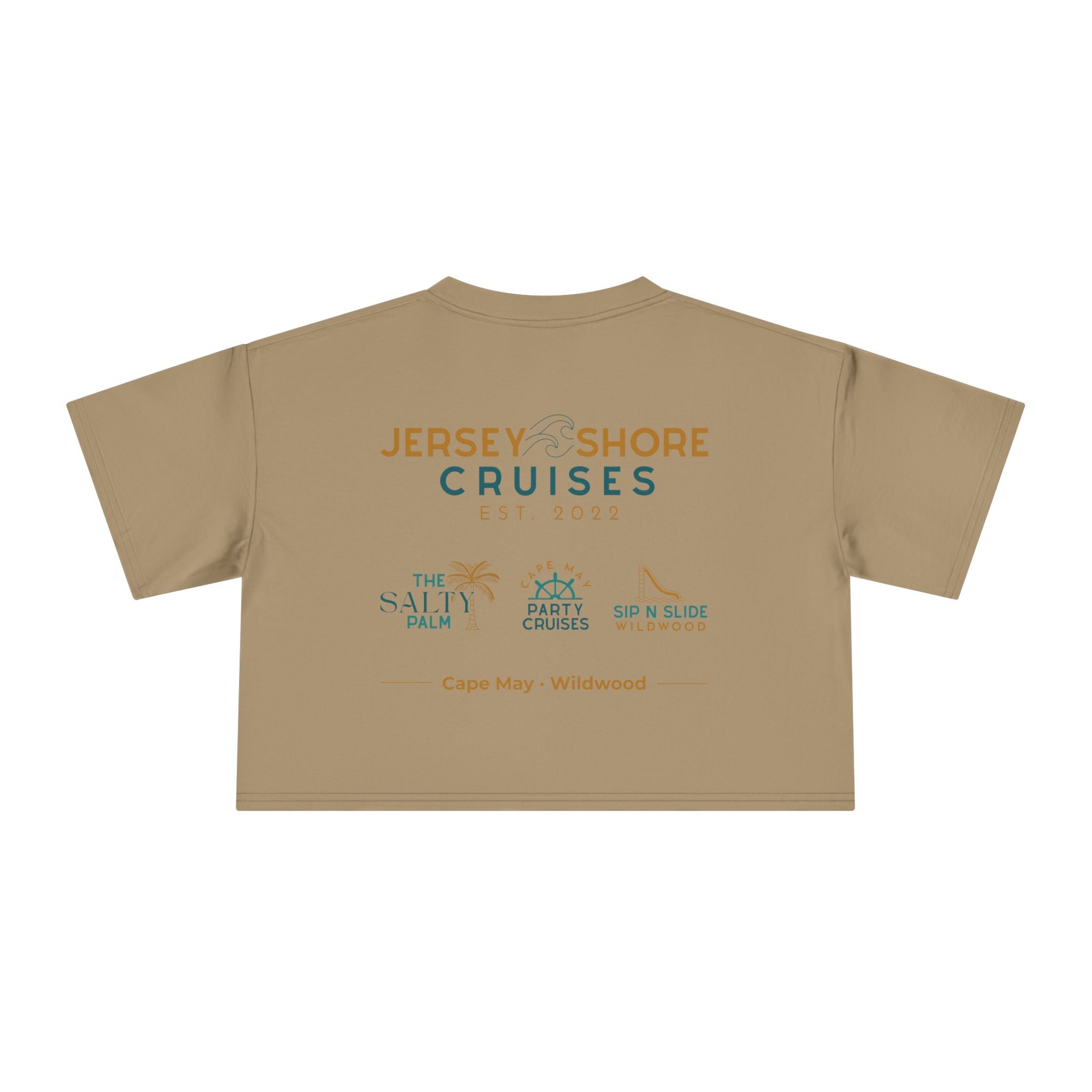 Jersey Shore Cruises Crop Tee