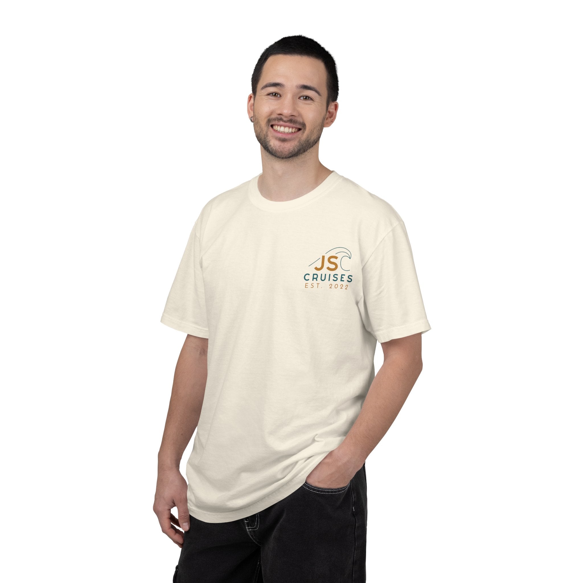 Unisex Garment-Dyed Cotton T