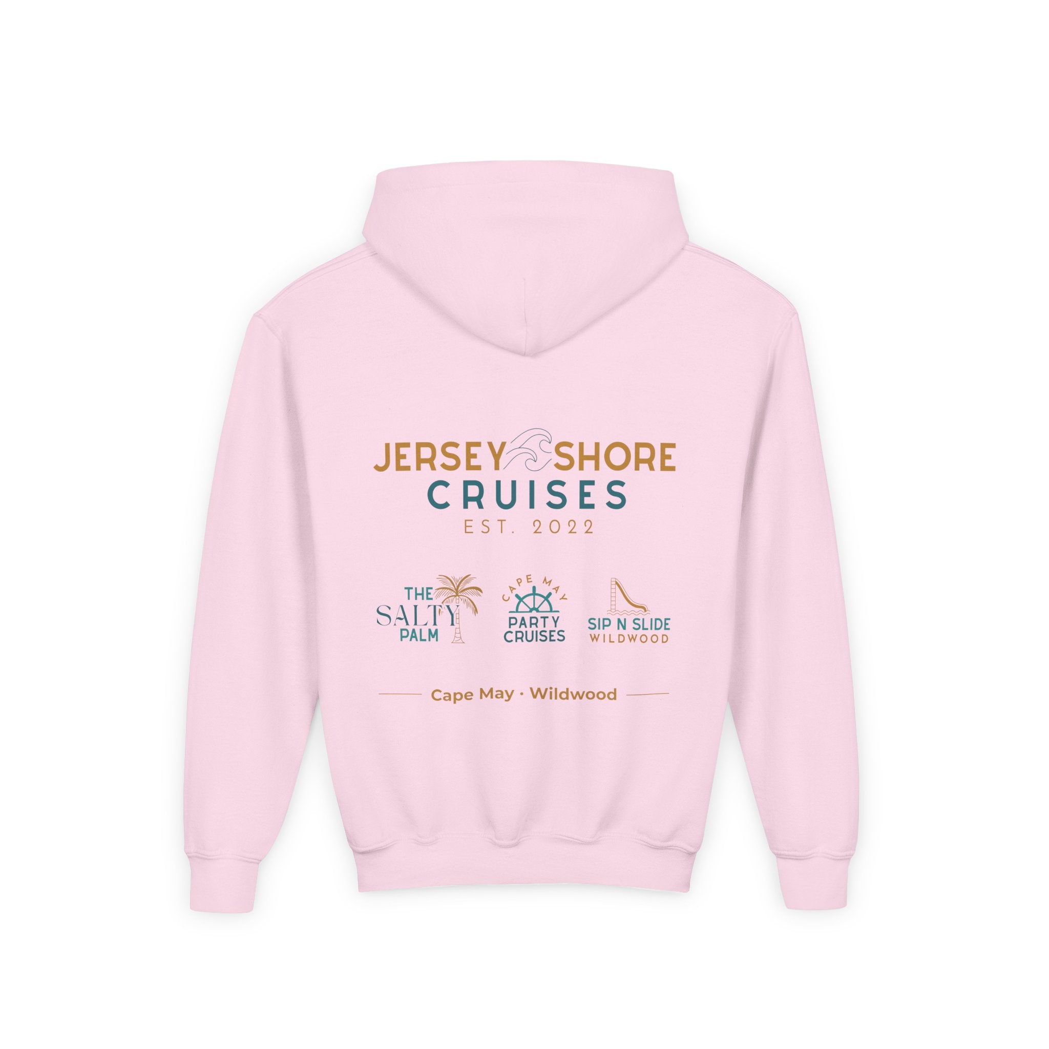 Youth Hoodie — Jersey Shore Cruises Logo Pullover (EST. 2022)