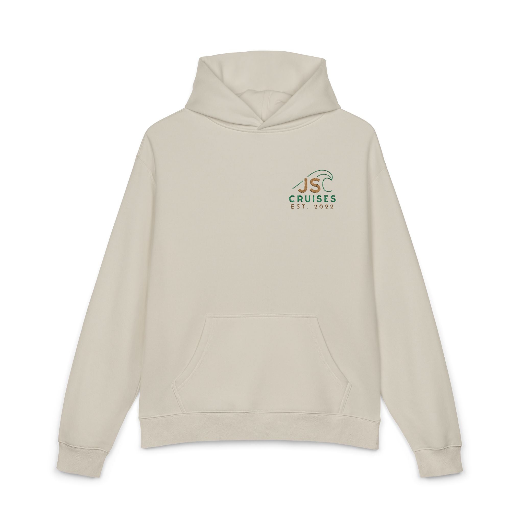 JS Cruises Embroider logo hoodie