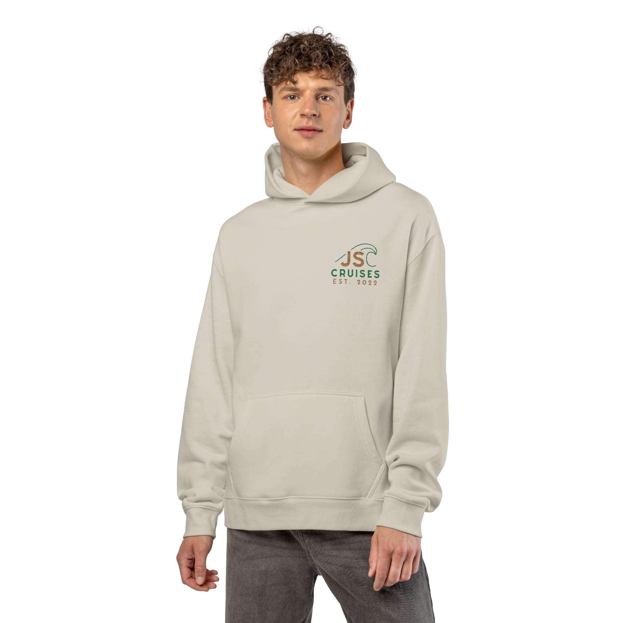 JS Cruises Embroider logo hoodie