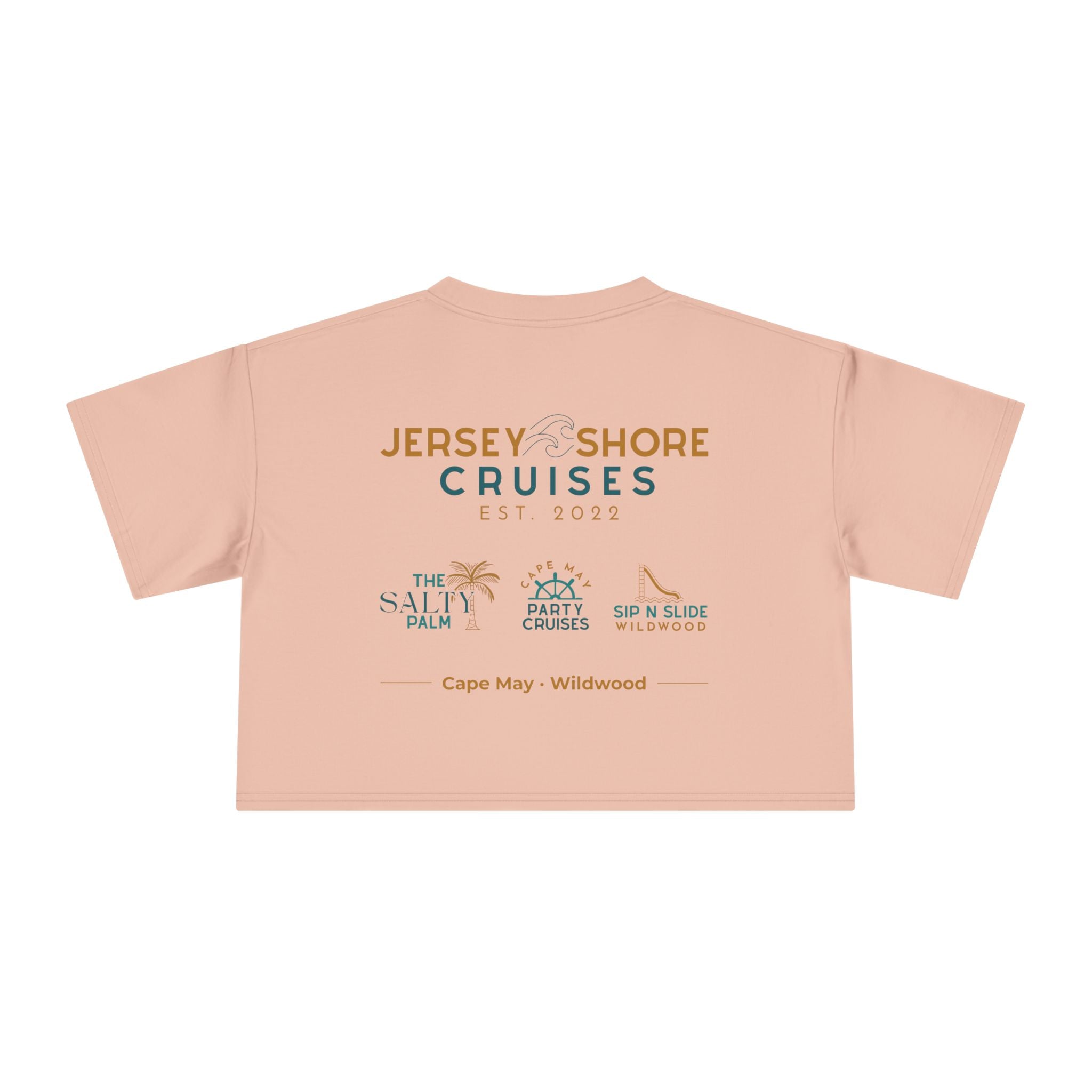 Jersey Shore Cruises Crop Tee