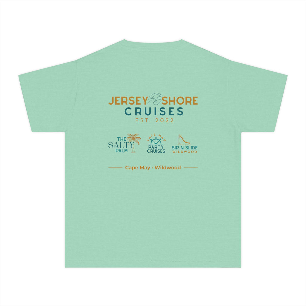 Youth Tee — Jersey Shore Cruises "EST 2022" Sunshine Club Shirt