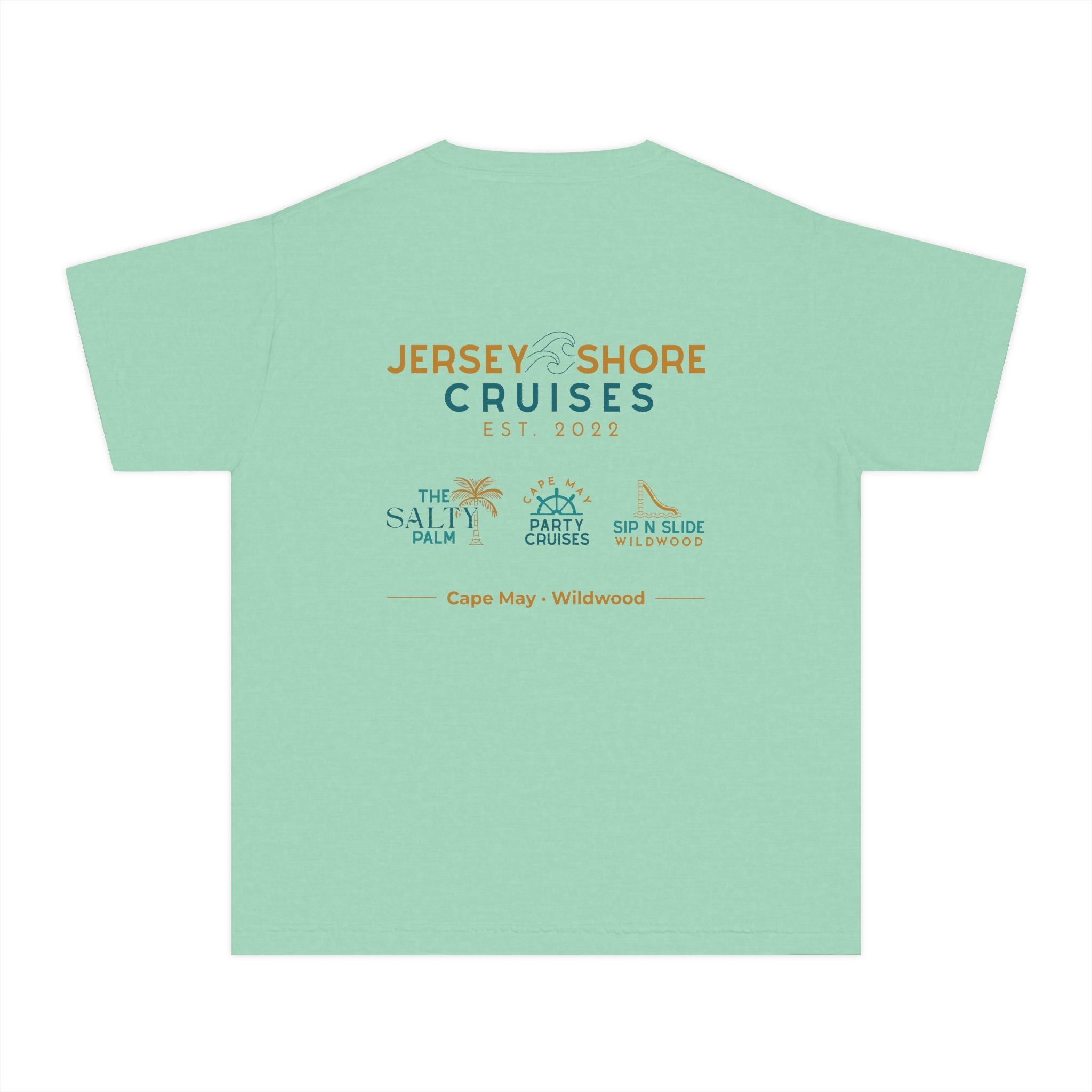 Youth Tee — Jersey Shore Cruises "EST 2022" Sunshine Club Shirt