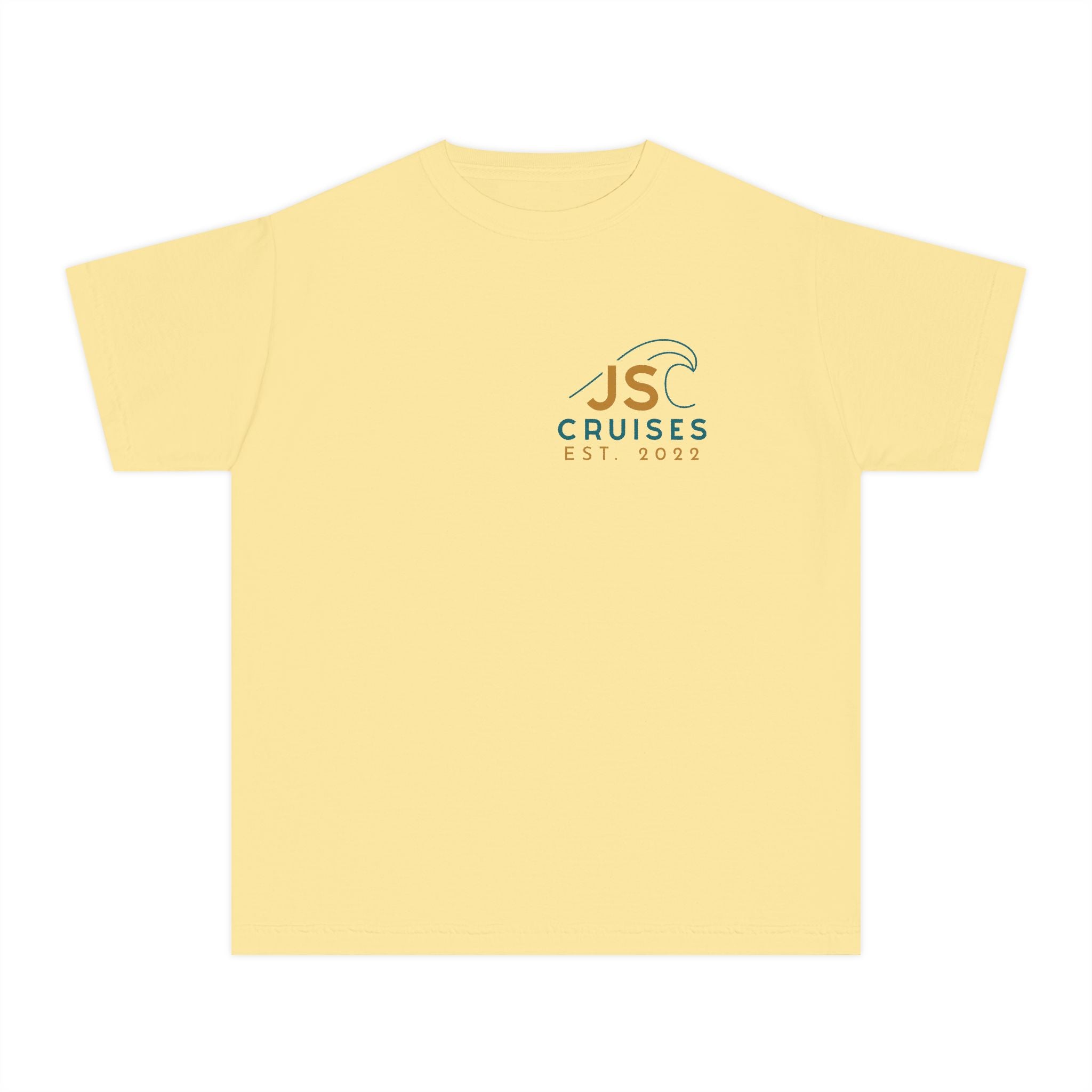 Youth Tee — Jersey Shore Cruises "EST 2022" Sunshine Club Shirt