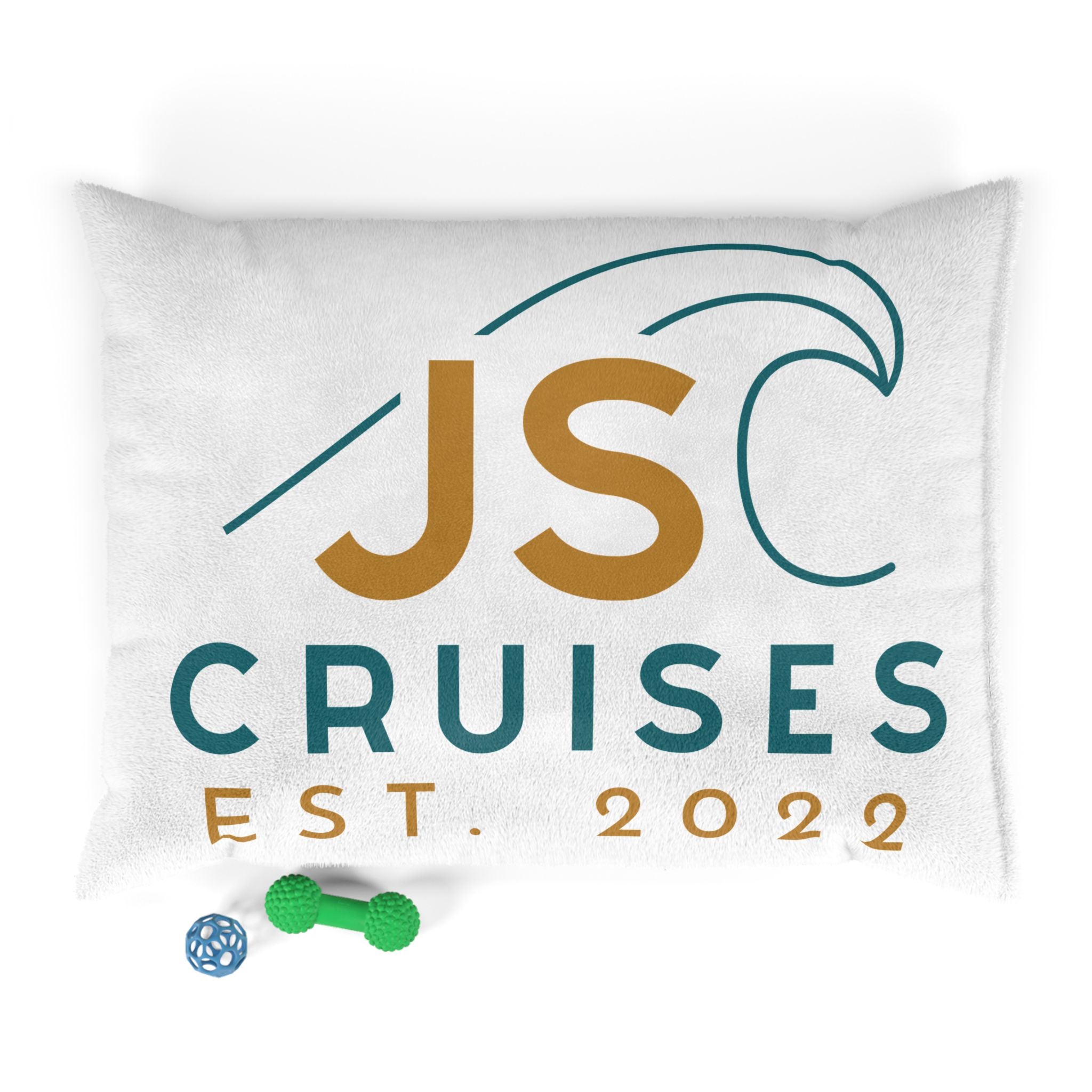 JS Cruises Pet Bed — Plush Dog & Cat Pillow