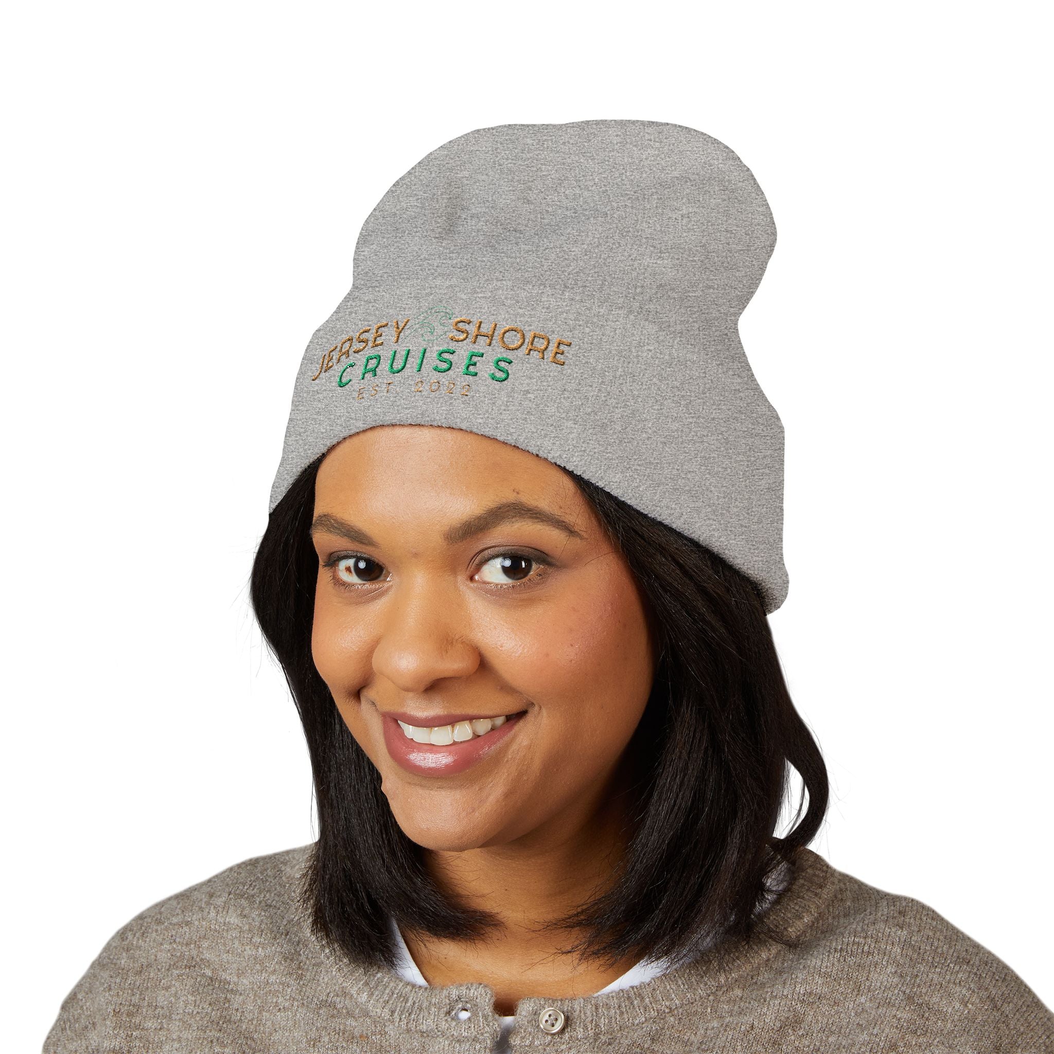 Jersey Shore Cruises Embroidered Cuffed Beanie