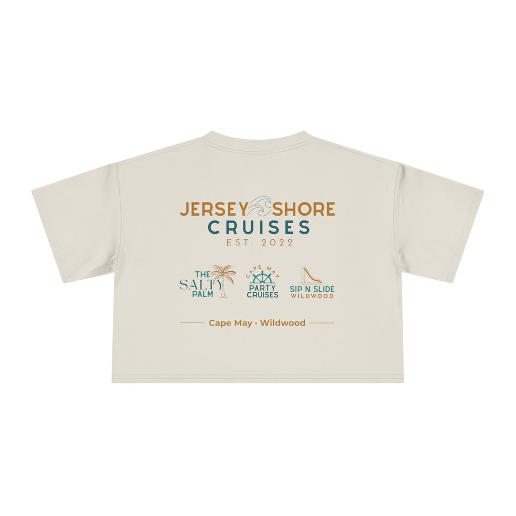Jersey Shore Cruises Crop Tee