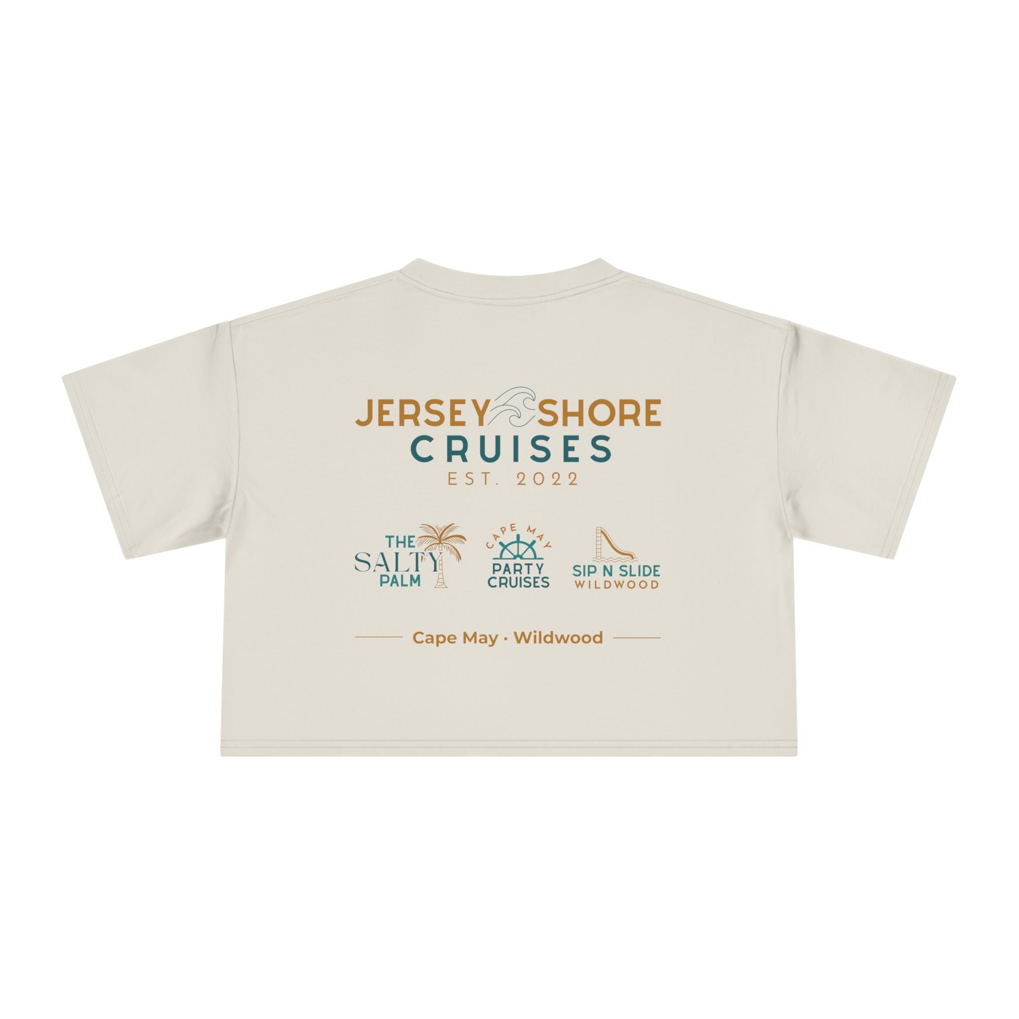 Jersey Shore Cruises Crop Tee