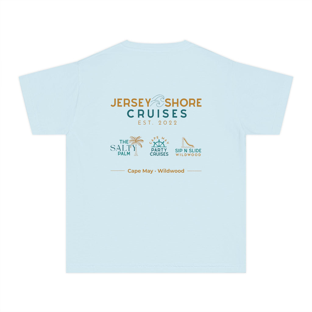 Youth Tee — Jersey Shore Cruises "EST 2022" Sunshine Club Shirt