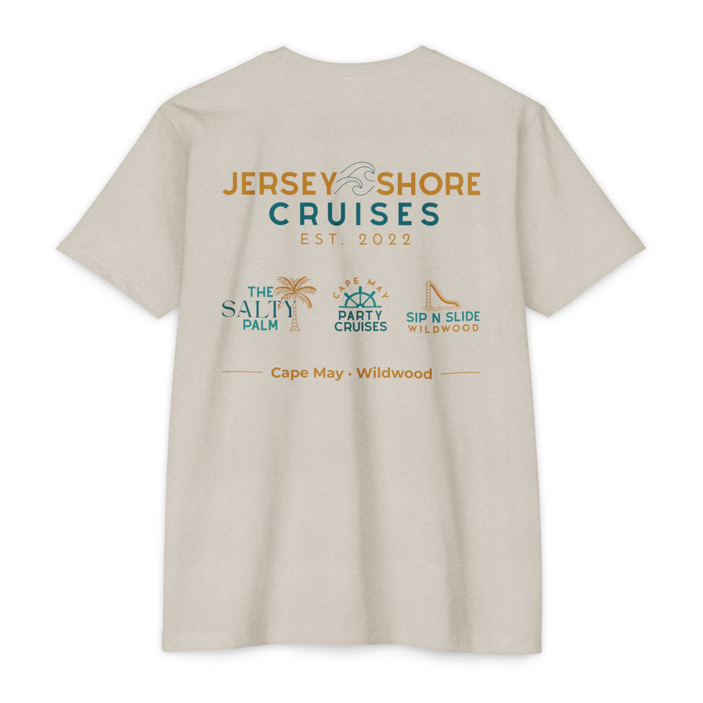 Jersey Shore Cruises T-Shirt — Cape May & Wildwood Beach Souvenir