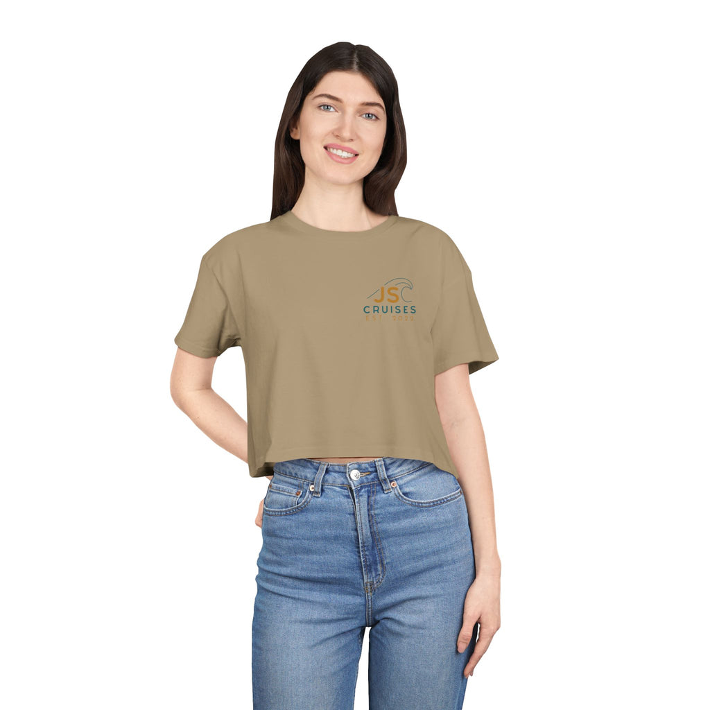 Jersey Shore Cruises Crop Tee