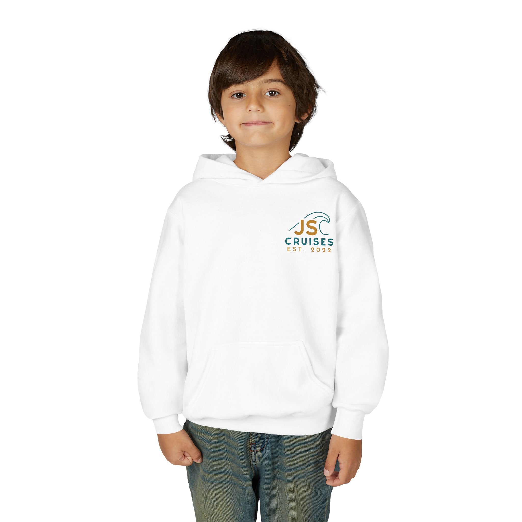 Youth Hoodie — Jersey Shore Cruises Logo Pullover (EST. 2022)