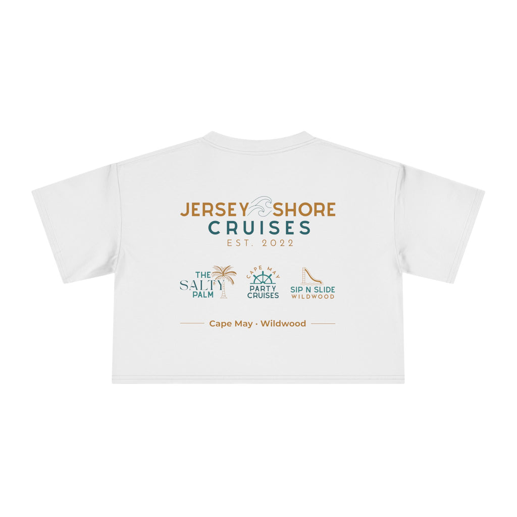 Jersey Shore Cruises Crop Tee