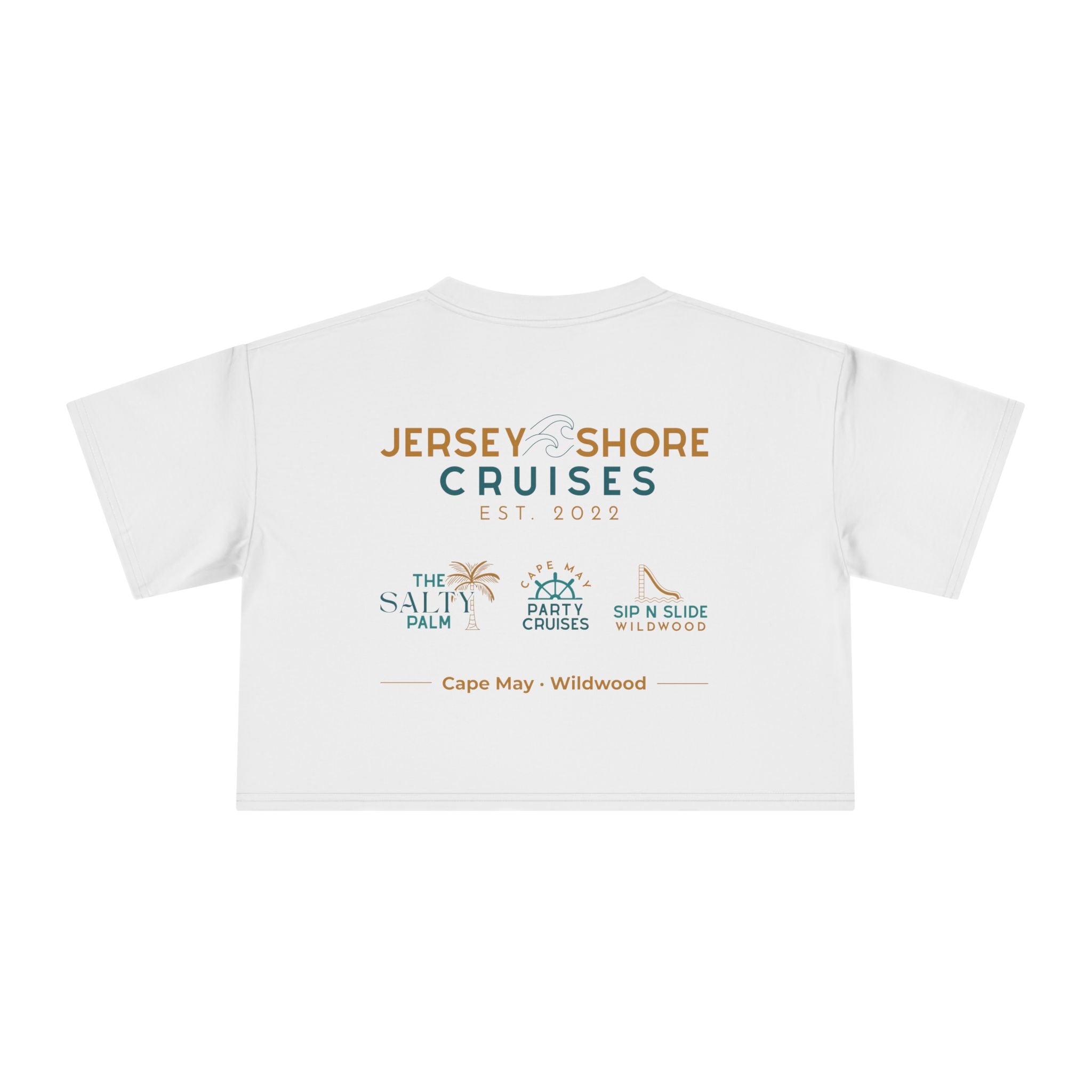 Jersey Shore Cruises Crop Tee