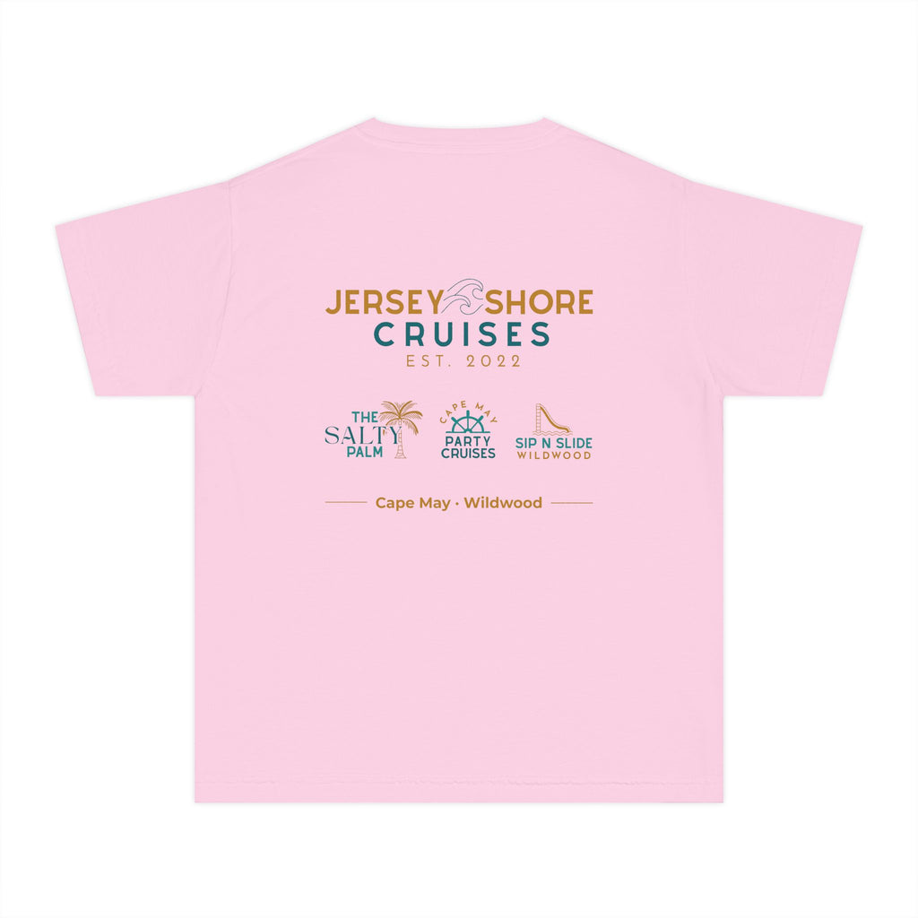 Youth Tee — Jersey Shore Cruises "EST 2022" Sunshine Club Shirt