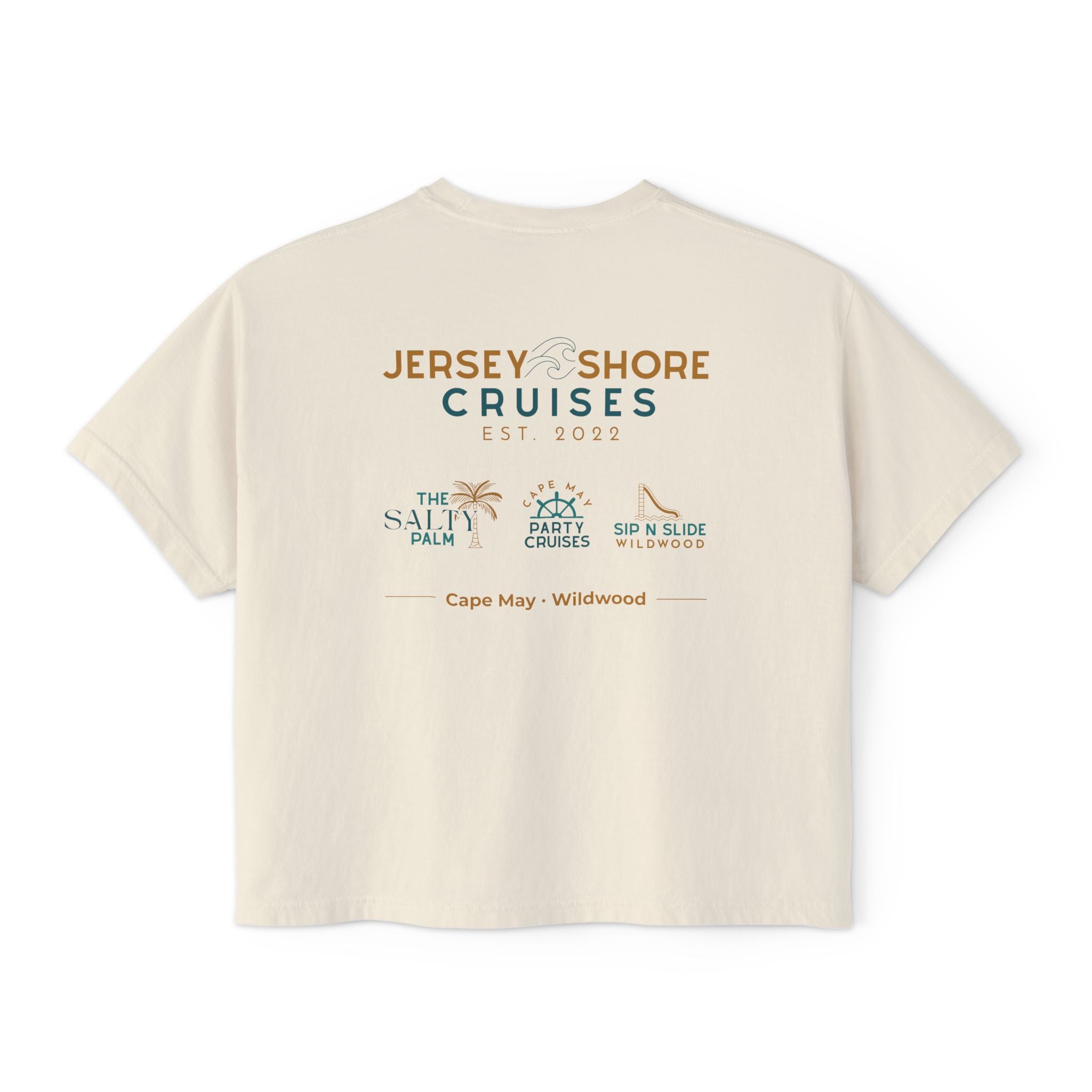 Jersey Shore Cruises Tee | Cape May Wildwood logo tee