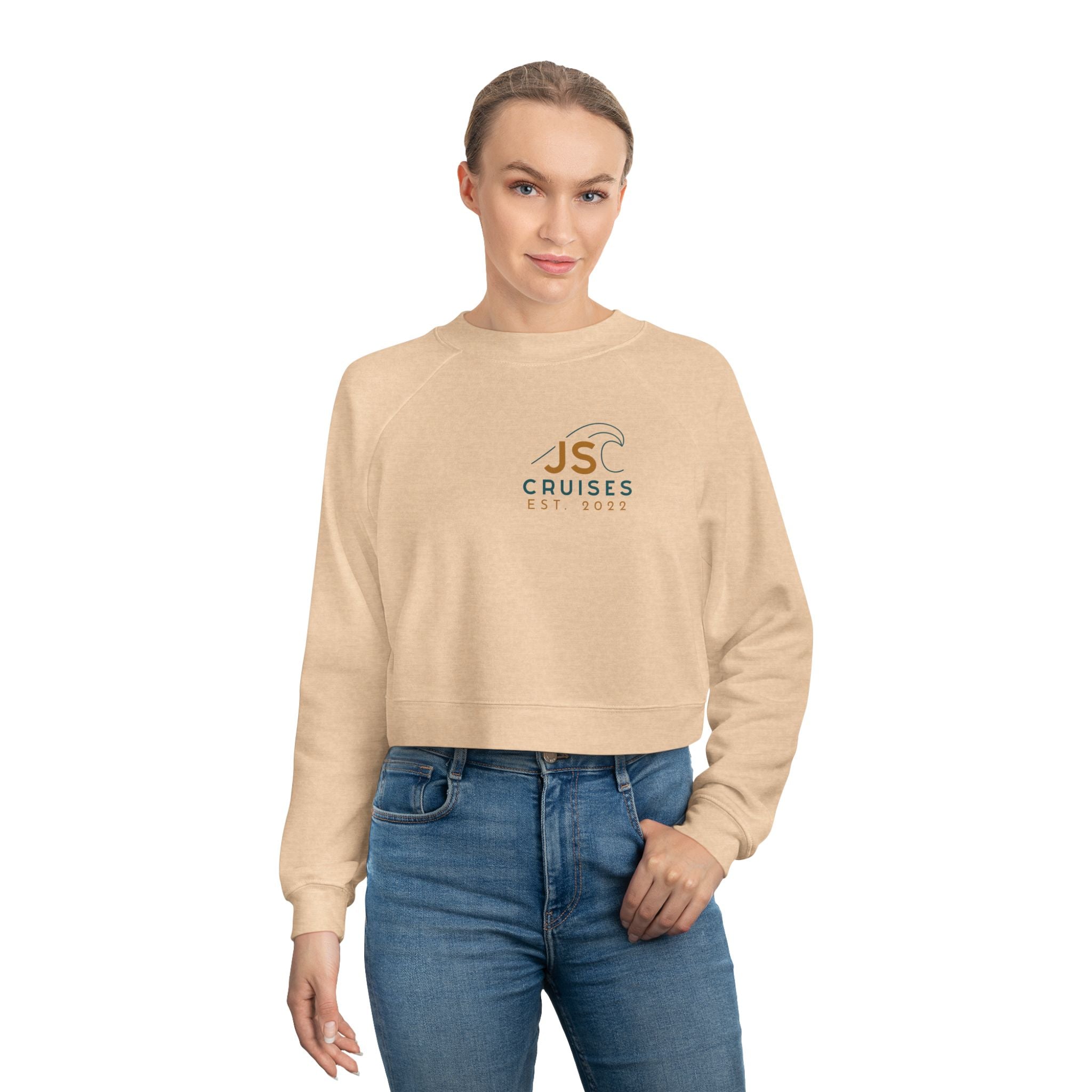 Jersey Shore Cruises Coastal Cropped Pullover